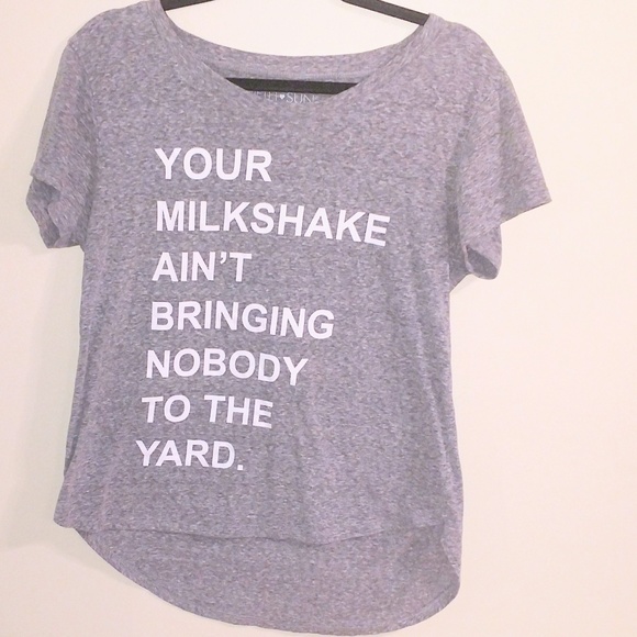 Fifth Sun Tops - your milk shake tee | graphic tee women's size m
